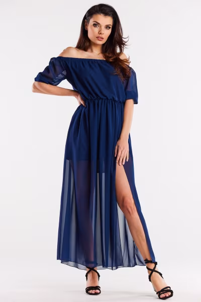 Sukienka Model A515 Navy - awama — zdjęcie 1