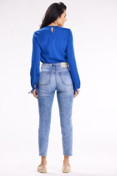 Bluzka Model A651 Blue - awama — zdjęcie 3