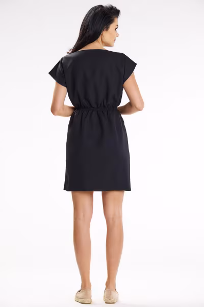 Sukienka Model A646 Black - awama — zdjęcie 3