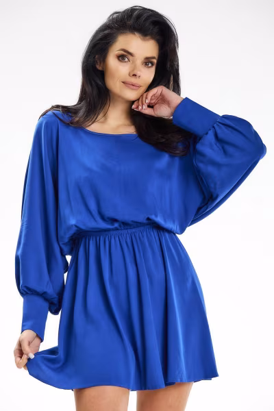 Sukienka Model A640 Blue - awama — zdjęcie 1