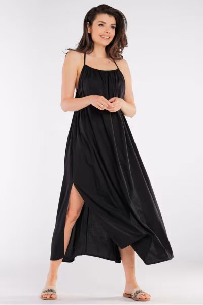 Sukienka Model A428 Black - awama — zdjęcie 2