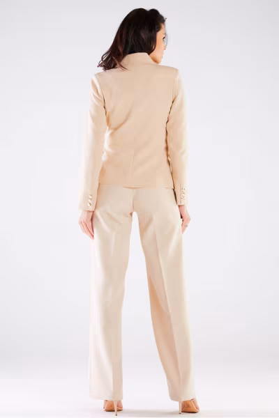 Spodnie Damskie Model A442 Beige - awama — zdjęcie 3