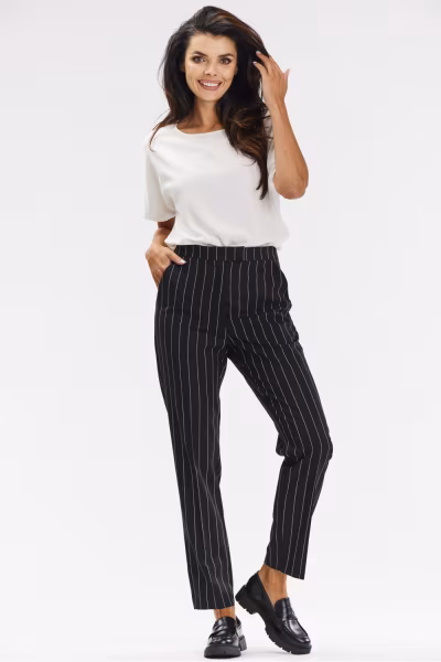 Spodnie Damskie Model A678 Black - awama — zdjęcie 1