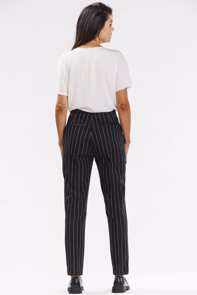 Spodnie Damskie Model A678 Black - awama — zdjęcie 3