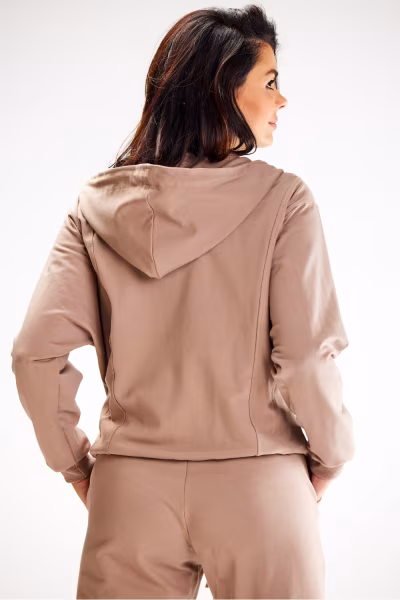 Bluza Damska Model A607 Latte - awama — zdjęcie 3