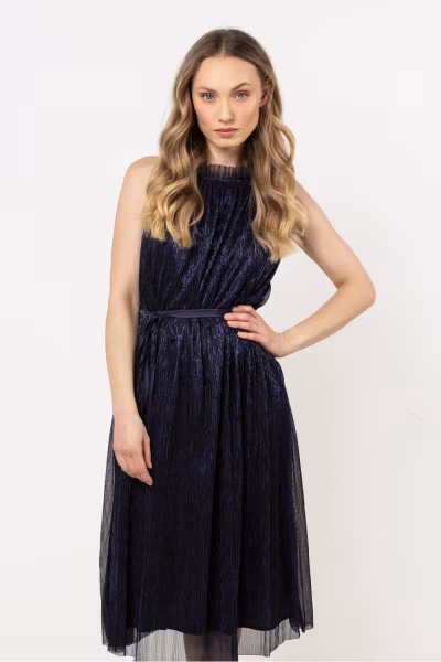 Sukienka Model A711 Navy - awama — zdjęcie 1