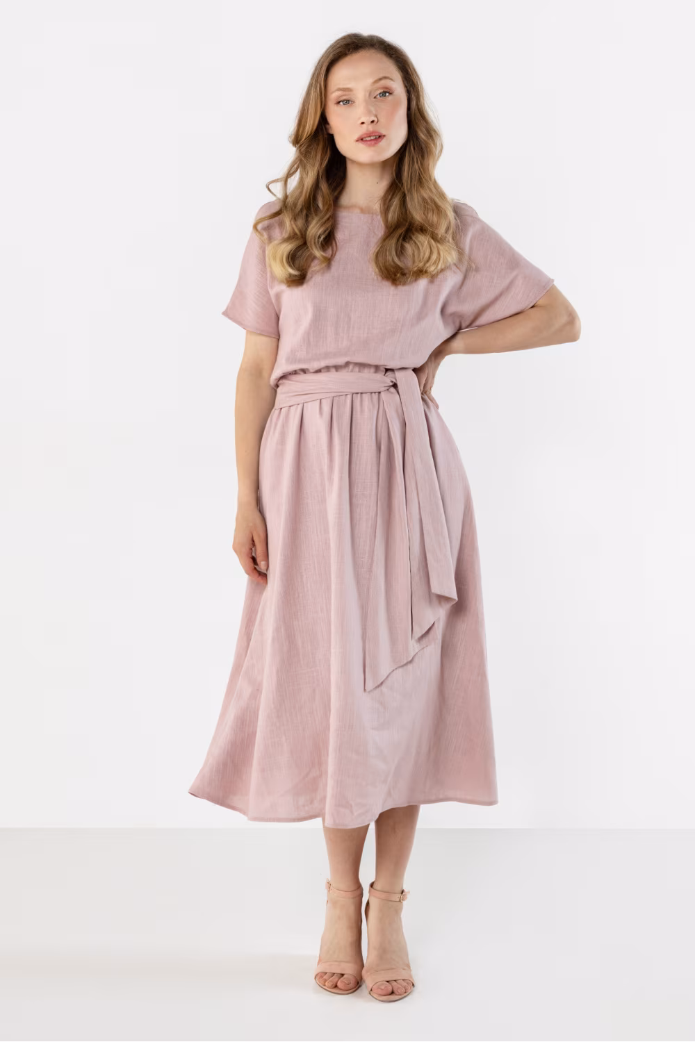 Sukienka Model A770 Dirty Pink - awama