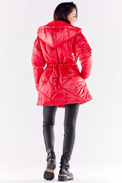 Kurtka Damska Model A540 Red - awama — zdjęcie 3