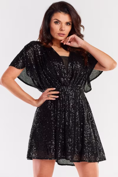Sukienka Model A488 Black - awama — zdjęcie 1