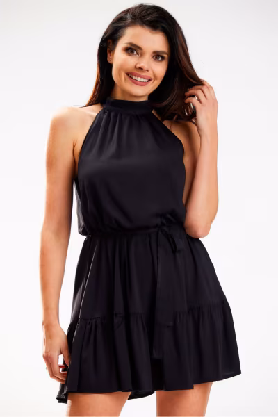 Sukienka Model A580 Black - awama — zdjęcie 1