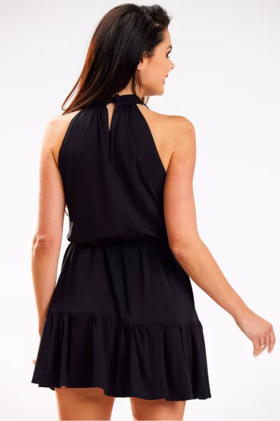 Sukienka Model A580 Black - awama — zdjęcie 3