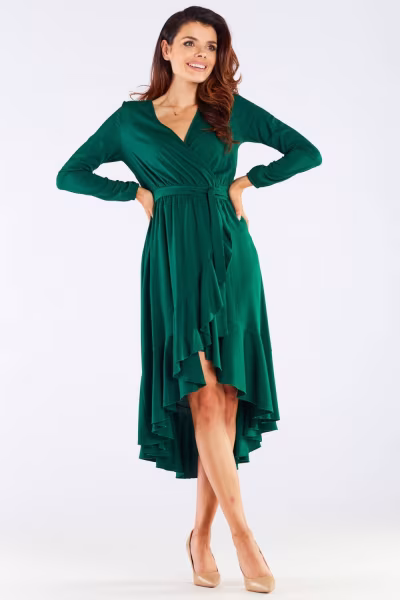 Sukienka Model A456 Green - awama — zdjęcie 1