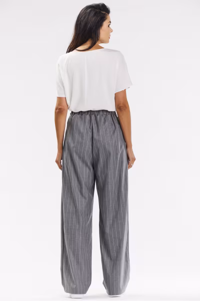 Spodnie Damskie Model A677 Grey - awama — zdjęcie 3