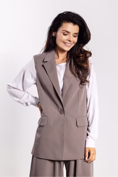 Kamizelka Model A745 Taupe - awama — zdjęcie 1