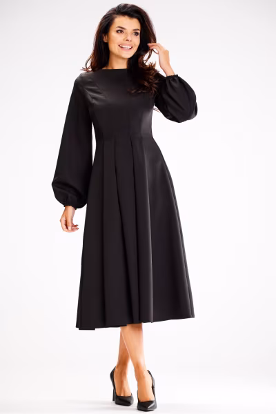 Sukienka Model A595 Black - awama — zdjęcie 1