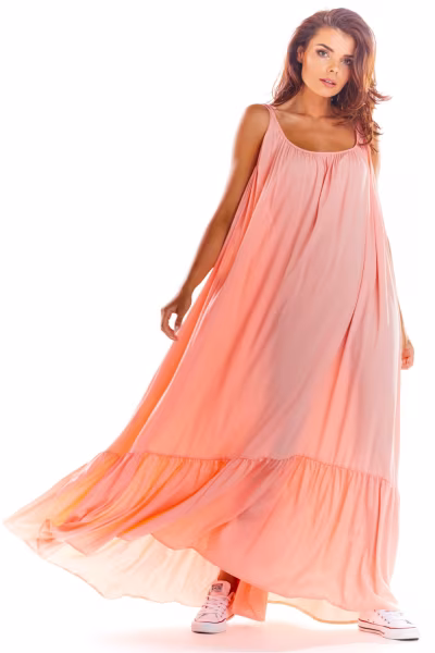 Sukienka Model A307 Pink - awama — zdjęcie 2