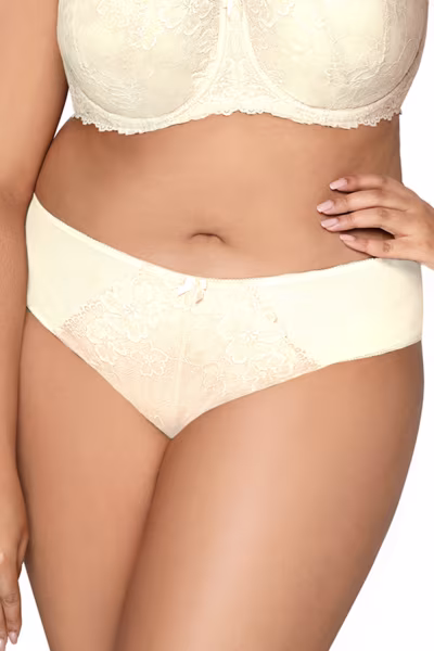 Figi Model Carmela F-053/51/1 Cream - Mat — zdjęcie 1