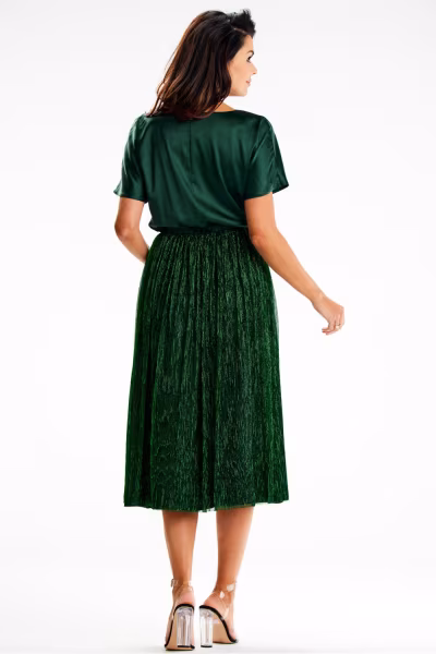 Sukienka Model A627 Green - awama — zdjęcie 3