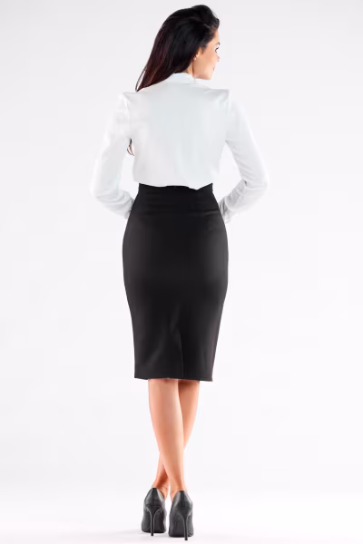 Spódnica Model A531 Black - awama — zdjęcie 3