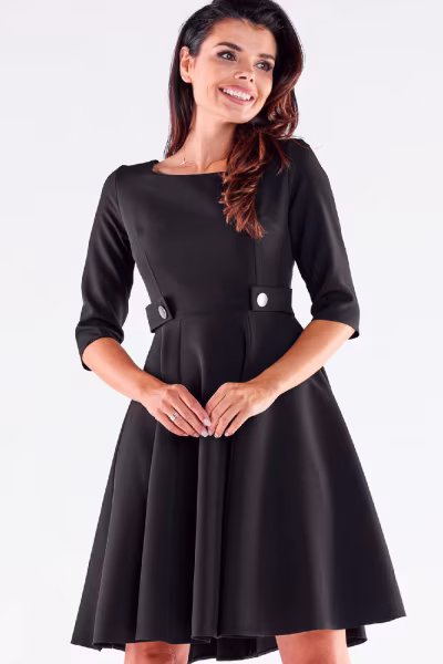 Sukienka Model A520 Black - awama — zdjęcie 1