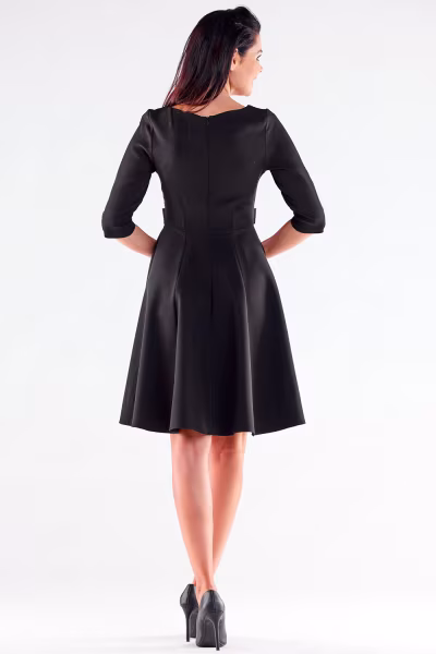 Sukienka Model A520 Black - awama — zdjęcie 3