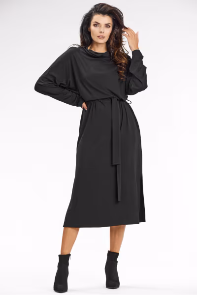 Sukienka Model A671 Black - awama — zdjęcie 1