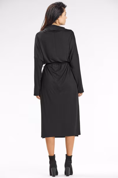 Sukienka Model A671 Black - awama — zdjęcie 3