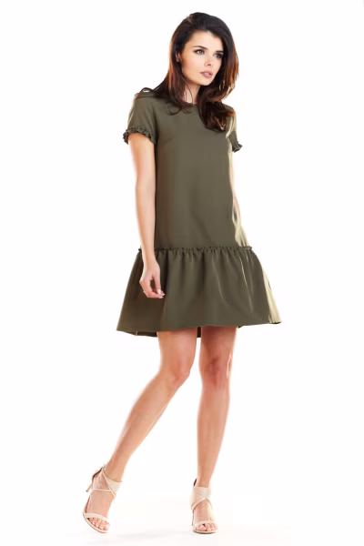 Sukienka Model A273 Khaki - awama — zdjęcie 1