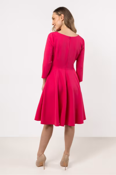 Sukienka Model A707 Pink - awama — zdjęcie 3