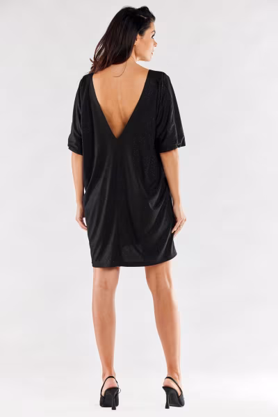 Sukienka Model A557 Black - awama — zdjęcie 3