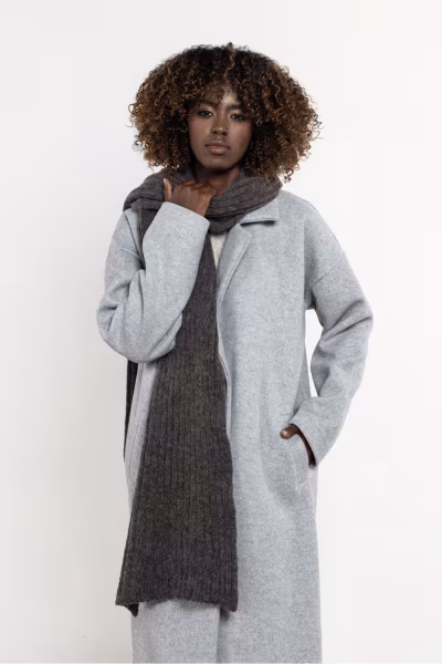 Szalik Model A758 Taupe - awama — zdjęcie 3