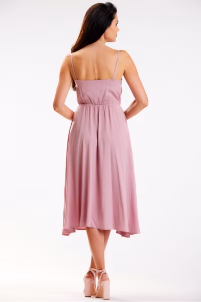 Sukienka Model A579 Dirty Pink - awama — zdjęcie 3