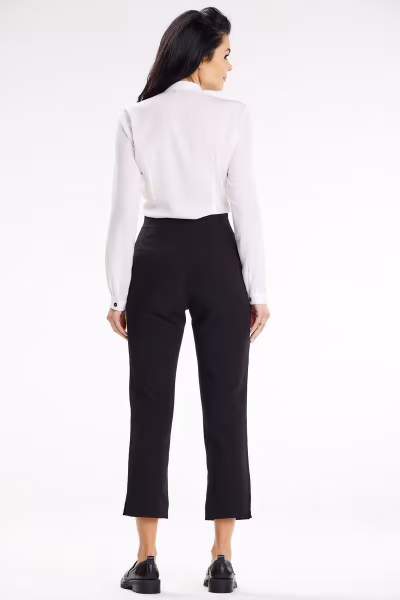 Bluzka Model A649 White - awama — zdjęcie 3