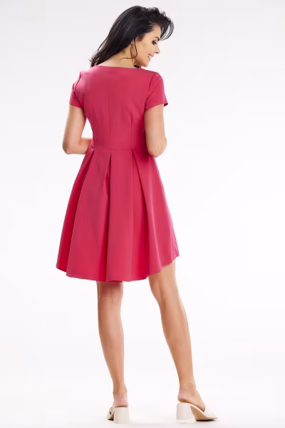 Sukienka Model A645 Pink - awama — zdjęcie 3