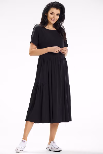 Sukienka Model A639 Black - awama — zdjęcie 1