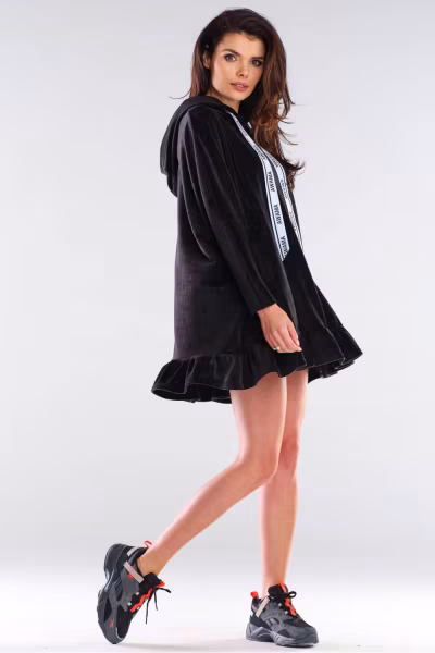 Sukienka Model A419 Black - awama — zdjęcie 2
