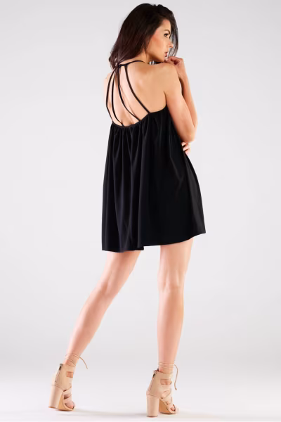 Sukienka Model A427 Black - awama — zdjęcie 3
