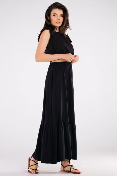 Spódnica Model A431 Black - awama — zdjęcie 2