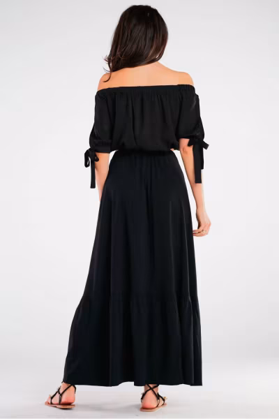 Spódnica Model A431 Black - awama — zdjęcie 3