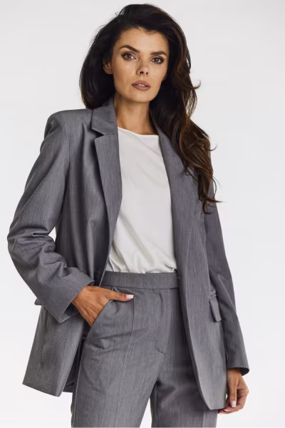 Żakiet Model A676 Grey - awama — zdjęcie 1