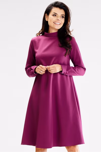 Sukienka Model A599 Plum - awama — zdjęcie 1