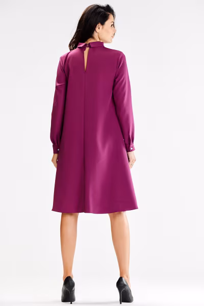 Sukienka Model A599 Plum - awama — zdjęcie 3