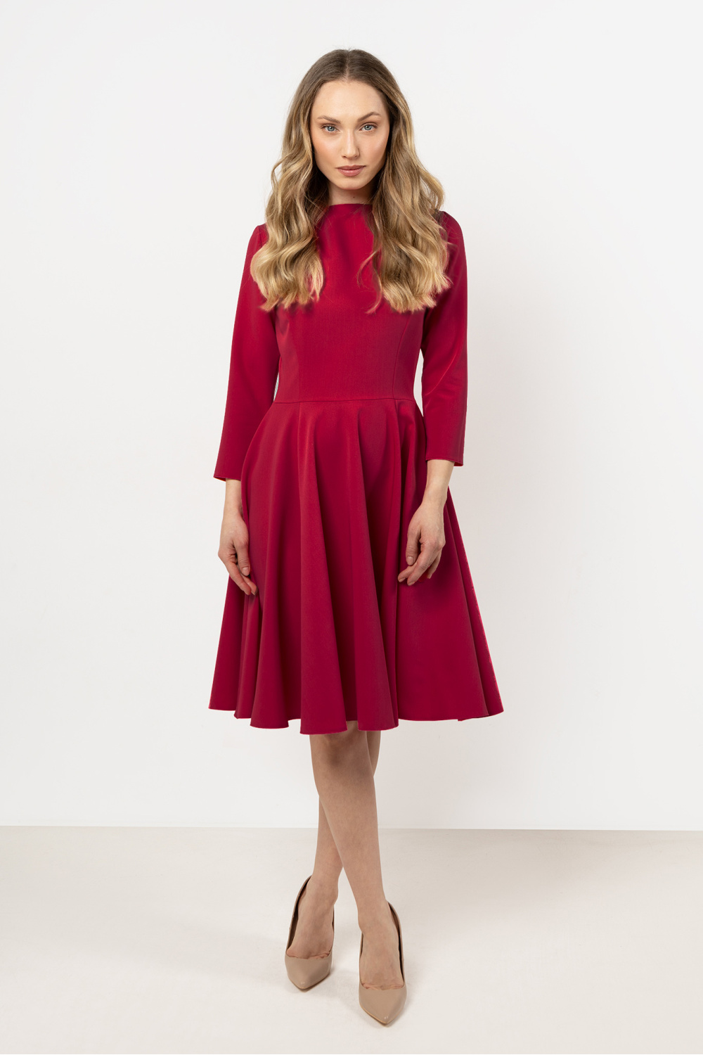 Sukienka Model A707 Claret - awama