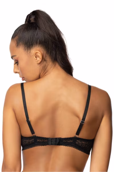 Biustonosz push up Biustonosz Push-up Model Patrice M-0199/11 Black - Mat — zdjęcie 3