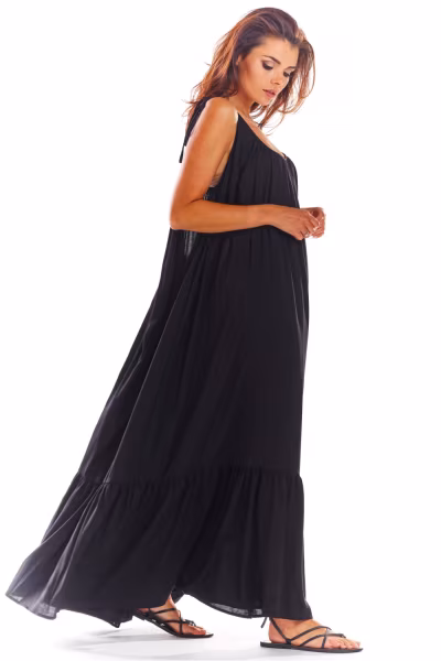 Sukienka Model A307 Black - awama — zdjęcie 2