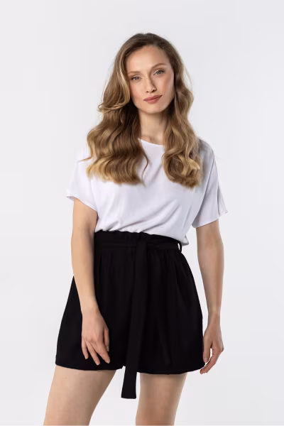 Szorty Damskie Model A765 Black - awama — zdjęcie 1