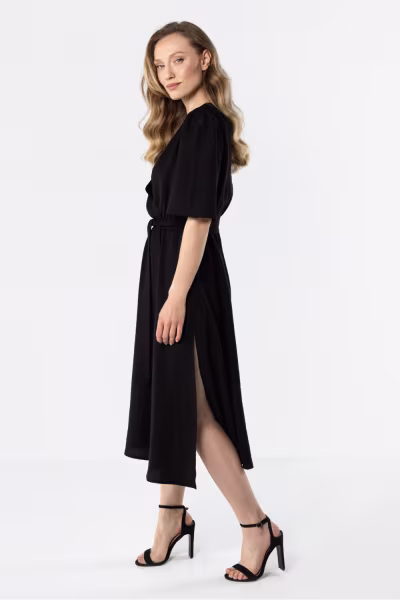 Sukienka Model A761 Black - awama — zdjęcie 2