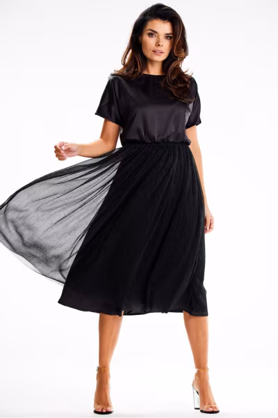 Sukienka Model A627 Black - awama — zdjęcie 1