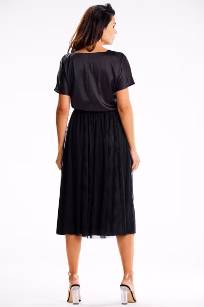 Sukienka Model A627 Black - awama — zdjęcie 3