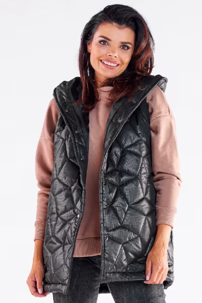 Kamizelka Model A539 Black - awama — zdjęcie 1